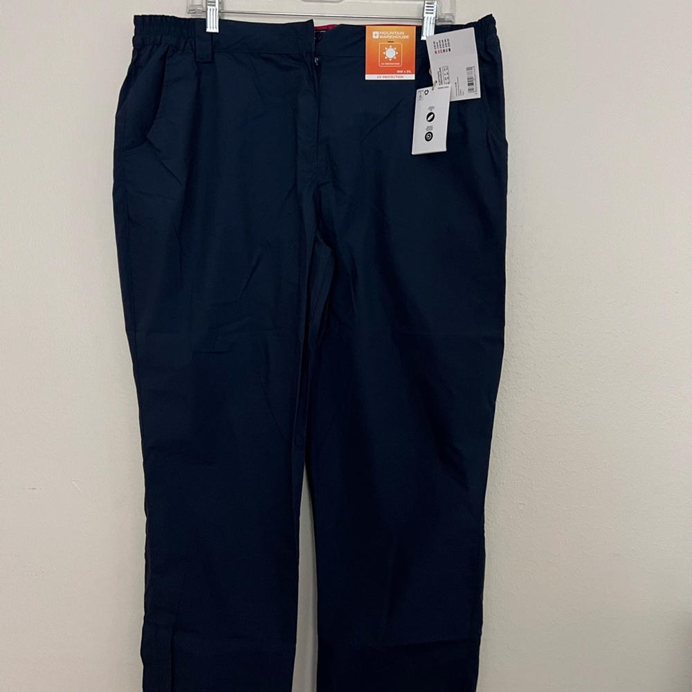 Navy Blue Chinos UV Protection
